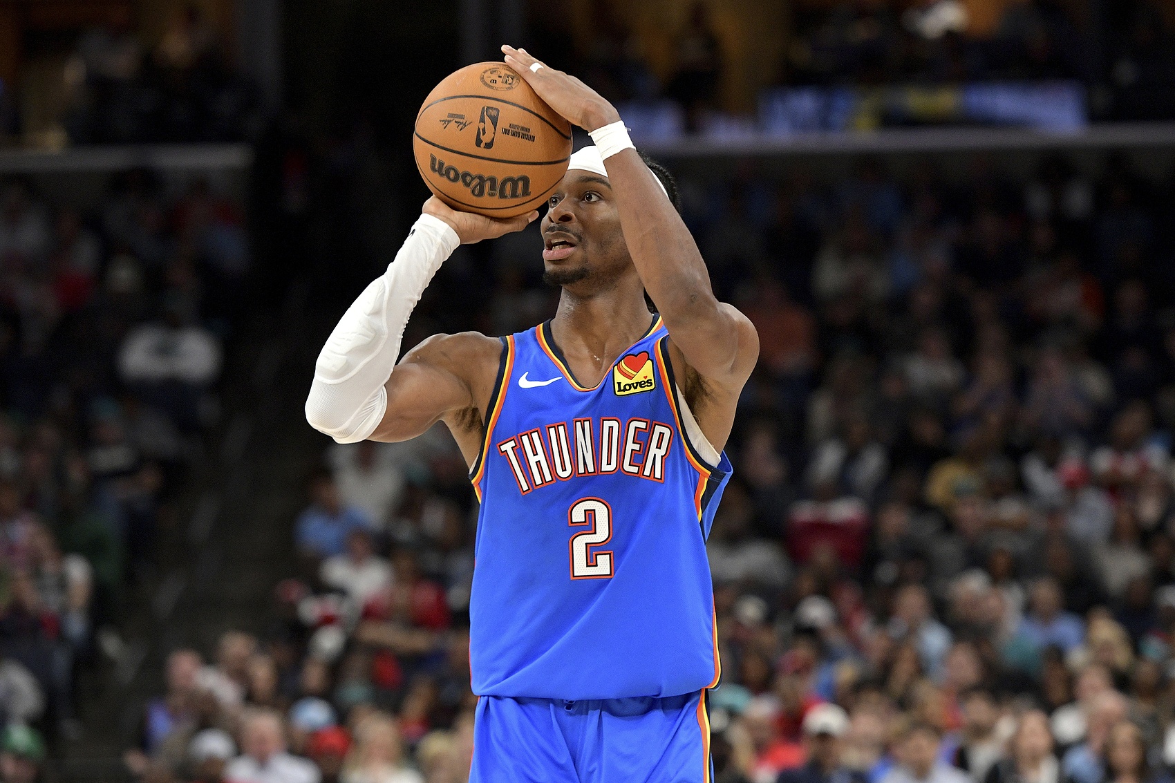 輕松！哈斯勒姆：SGA砍下40分 但是他臉上卻沒有一滴汗