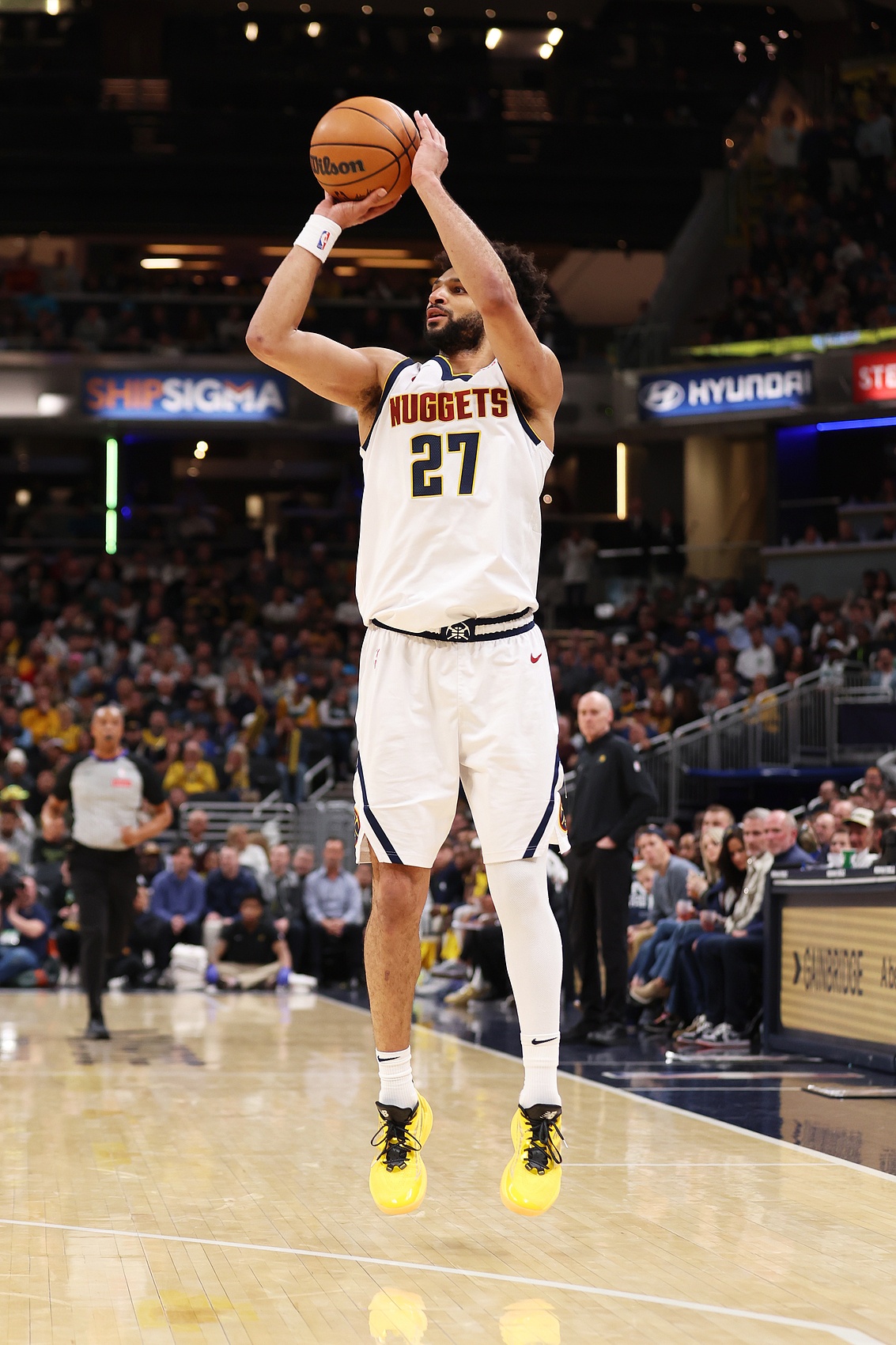 雷神歸來！賈馬爾-穆雷過去8場三分球65中38 命中率58.5%